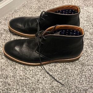 Madden lace up black boots 11.5